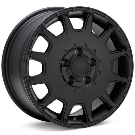 ASA Type 9 Black Painted Wheels 15 In 15x7 +23 US5521MB