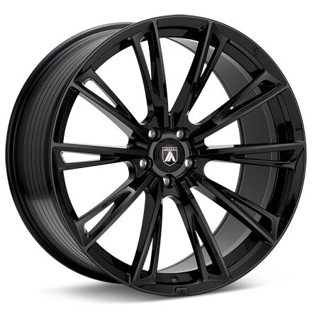 ASANTI Black Label ABL-30 Gloss Black Painted Wheels 20 In 20x9 +35 ABL30-20901235BK