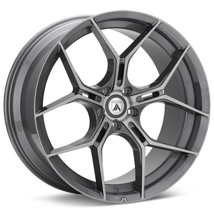ASANTI Black Label ABL-37 Brushed Titanium Wheels 20 In 20x10.5 +40 ABL37-20055240TB