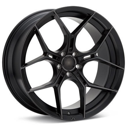 ASANTI Black Label ABL-37 Satin Black Wheels 22 In 22x10.5 +40 ABL37-22055640SB