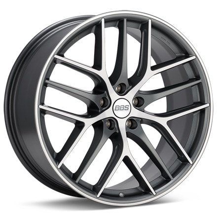 BBS CC-R Machined w/Graph Accent/Pol SS Wheels 20 In 20x8 +27 X10020255