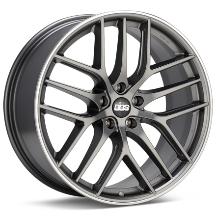 BBS CC-R Platinum Silver w/Pol SS Lip Wheels 20 In 20x8.5 +40 X10020739