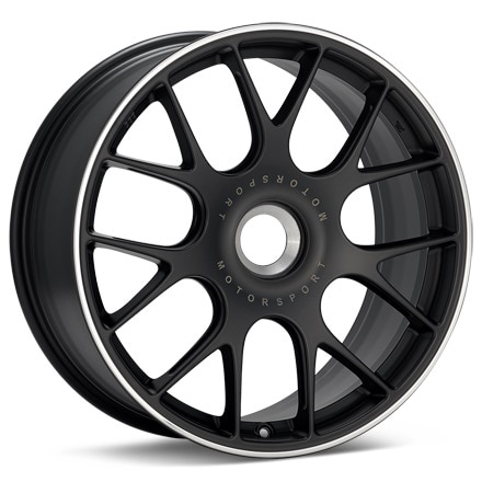 BBS CH-R CenterLock Black w/Polished Stainless Lip Wheels 20 In 20x9 51 X10016156