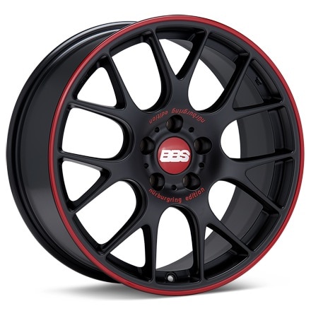 BBS CH-R Black w/Red Lip Wheels 19 In 19x8.5 32 X10016841
