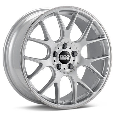 BBS CH-R Bright Sil w/Pol Stainless Lip Wheels 20 In 20x10.5 25 X0361071