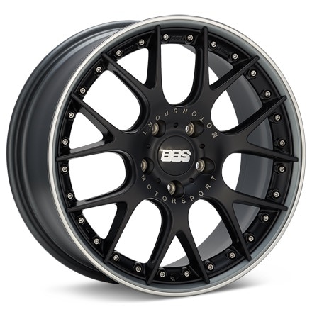 BBS CH-R II Black w/Polished Stainless Lip Wheels 21 In 21x9 32 X0711013