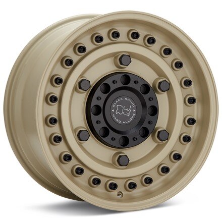 Black Rhino Armory Sand Painted Wheels 16 In 16x8 -10 1680ARY-00078D78