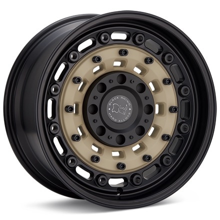 Black Rhino Arsenal Sand On Black Wheels 17 In 17x9.5 -18 1795ARS-80067D06