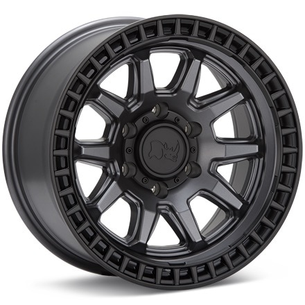 Black Rhino Calico Matte Gunmetal w/Mt Black Lip Wheels 20 In 20x9 00 BR001AB20906800