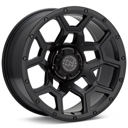 Black Rhino Overland Black Wheels 17 In 17x9.5 -18 1795VRL-85127M71