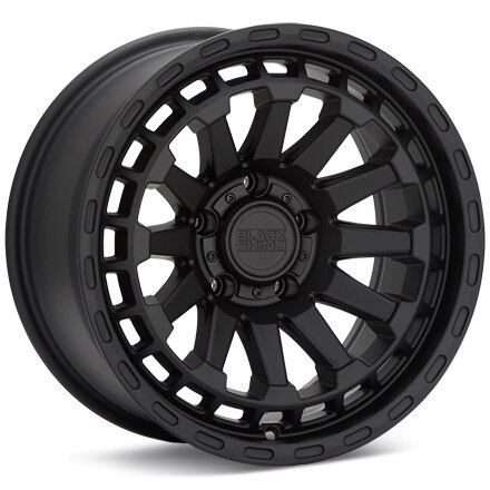 Black Rhino Raid Black Wheels 17 In 17x8.5 -18 1785RAD-86140M12