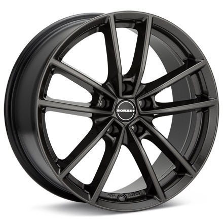 Borbet Type W Anthracite Wheels 18 In 18x8 +40 497003