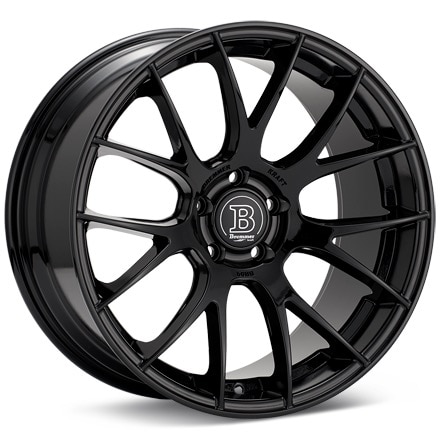 Bremmer Kraft BR09 Gloss Black Wheels 18 In 18x8 +48 BR988500S4872GB