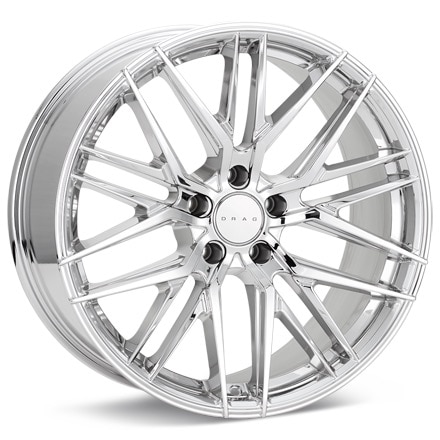 Drag DR-77 Bright PVD Wheels 17 In 17x7.5 +40 DR771775064073VC
