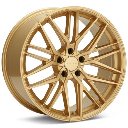 Drag DR-77 Gold Painted Wheels 17 In 17x7.5 +40 DR771775064073GD1