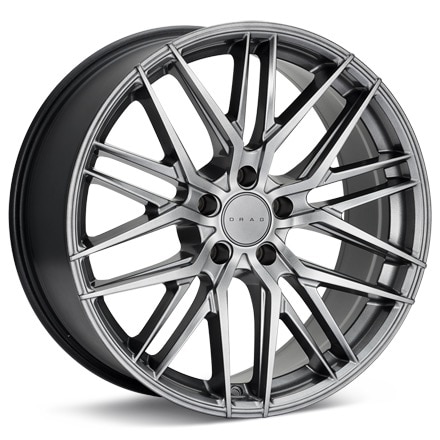 Drag DR-77 Hyper Grey Wheels 17 In 17x7.5 +40 DR771775064073HB1