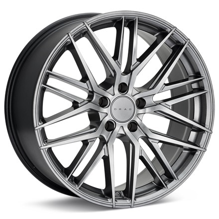 Drag DR-77 Hyper Grey Wheels 18 In 18x8 +40 DR77188234072HB1