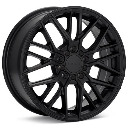 Drag DR-77 Dual PCD Black Painted Wheels 16 In 16x7 +38 DR77167273872BF1