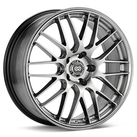 Enkei Performance EKM3 Bright Satin Sil Wheels 18 In 18x7.5 +45 442-875-6545HS