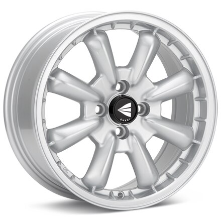 Enkei Performance Compe Silver Painted Wheels 15 In 15x5.5 +17 477-555-1517SP