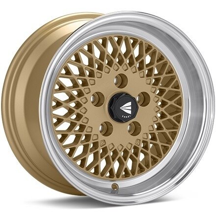 Enkei Performance Enkei92 Gold w/Machined Lip Wheels 15 In 15x7 38 465-570-4838GG