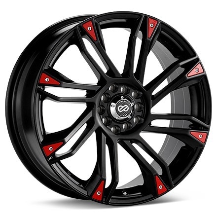 Enkei Performance GW8 Black Wheels 17 In 17x7 42 448-770-0142BK