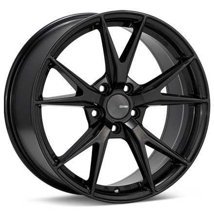 Enkei Performance Phoenix Gloss Black Painted Wheels 17 In 17x7.5 +45 523-775-6545BK