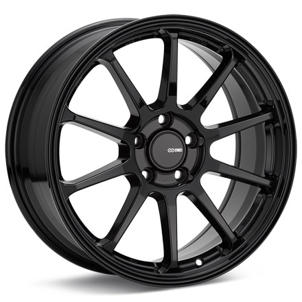 Enkei Performance PX-10 Gloss Black Painted Wheels 16 In 16x7 +38 536-670-6538BK