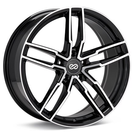 Enkei Performance SS05 Machined w/Black Accent Wheels 20 In 20x8.5 38 511-285-6538BKM