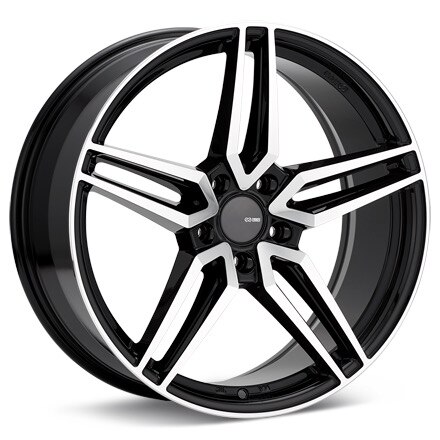 Enkei Performance Victory Machined w/Black Accent Wheels 20 In 20x8.5 +40 532-285-6540BKM