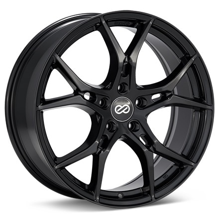 Enkei Performance Vulcan Gloss Black Painted Wheels 17 In 17x7.5 45 517-775-6545BK