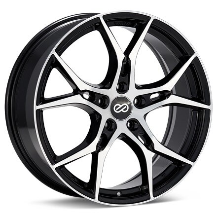 Enkei Performance Vulcan Machined w/Black Accent Wheels 17 In 17x7.5 45 517-775-6545BKM