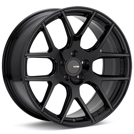 Enkei Performance Xm-6 Gloss Black Painted Wheels 17 In 17x7.5 +40 531-775-6540bk