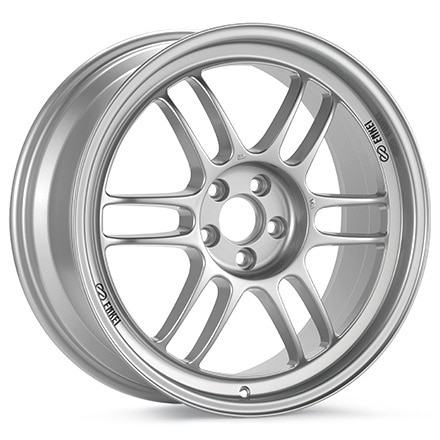 Enkei Racing RPF1 Bright Silver Wheels 18 In 18x8.5 30 3798856530SP