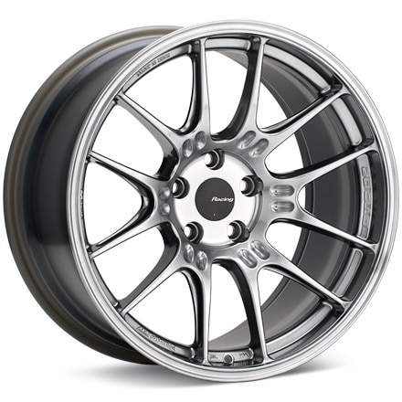 Enkei Racing GTC02 Hyper Silver Wheels 18 In 18x8.5 +35 534-885-1235HS