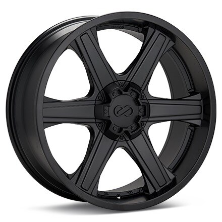 Enkei Truck Blackhawk Black Painted Wheels 20 In 20x9.5 30 503-295-8330BK