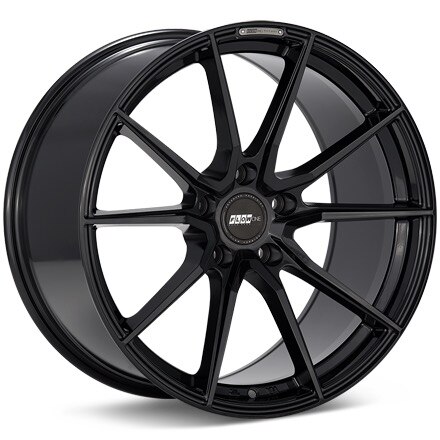 FLOW ONE Race Spec F4 Gloss Black Wheels 19 In 19x8.5 34 F498503GB