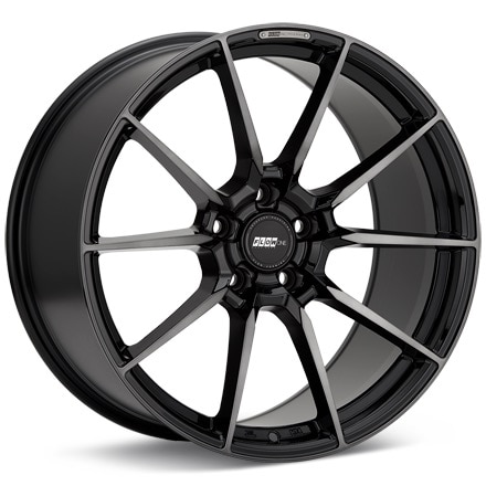 FLOW ONE Race Spec F6 Black Machined W/Dark Tint Wheels 20 In 20x9 +25 F629001BMDT