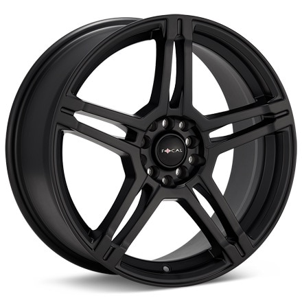 Focal F51 Black Painted Wheels 16 In 16x7 40 451-6718SB+40