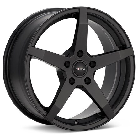 Focal F55 Black Painted Wheels 16 In 16x7 +40 455-6766SB+40