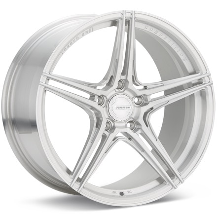 FORGED ONE Competition FF05 Brushed w/Clearcoat Wheels 19 In 19x8.5 +46 FF05198516BC