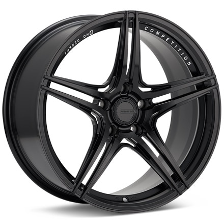 FORGED ONE Competition FF05 Satin Black Painted Wheels 19 In 19x10 +42 FF05191006SB