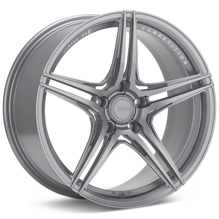 FORGED ONE Competition FF05 Satin Graphite Painted Wheels 18 In 18x8.5 +40 FF05188506SGR