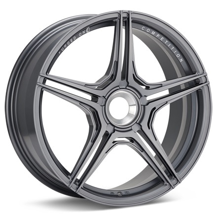 FORGED ONE Competition FF05 CenterLock Satin Graphite Painted Wheels 19 In 19x11 +56 FF05191103SGR