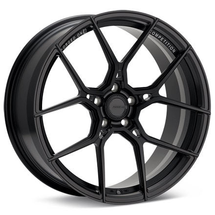 FORGED ONE Competition FF10 Satin Black Wheels 20 In 20x11 +50 FF10201102SB