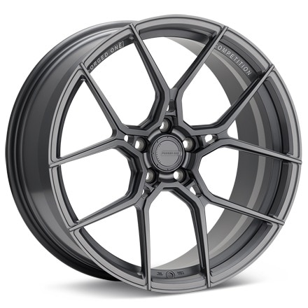 FORGED ONE Competition FF10 Satin Graphite Painted Wheels 18 In 18x8.5 +29 FF10188501SGR