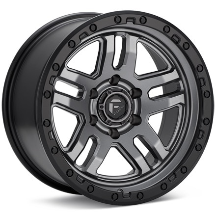 Fuel Off-Road Ammo Anthracite w/Black Ring Wheels 18 In 18x9 +20 D70118908457