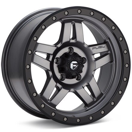 Fuel Off-Road Anza Anthracite W/Black Ring Wheels 15 In 15x8 -18 D55815806537