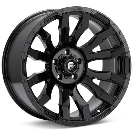 Fuel Off-Road Blitz Gloss Black Wheels 16 In 16x8 +01 D67516808445