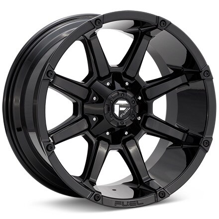 Fuel Off-Road Coupler Gloss Black Painted Wheels 17 In 17x9 -12 D57517909845